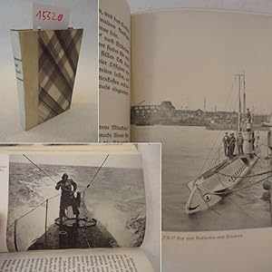 Seller image for Alarm! Tauchen!! U-Boot in Kampf und Sturm, mit 20 Aufnahmen * H A L B P E R G A M E N T - H a n d e i n b a n d for sale by Galerie fr gegenstndliche Kunst