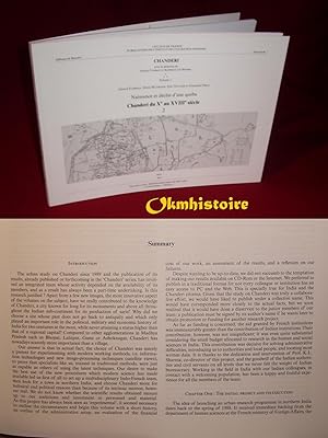 CHANDERI . Naissance et déclin d'une qasba : Chanderi du Xe au XVIIIe siècle . ----------- Tome 2...