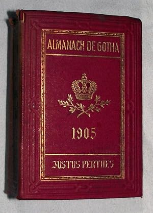 ALMANACH DE GOTHA Annuaire Diplomatique et Statistique pour L'année 1905