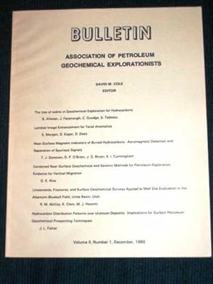 Bulletin - Association of Petroleum Geochemical Explorationists (Vol II, No 1 - Dec, 1986)