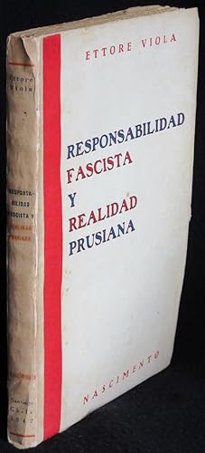 Responsabilidad Fascista y Realidad Prusiana [Fascist Responsibility and Prussian Reality]