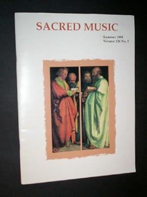 Bild des Verkufers fr Sacred Music Summer 1999. zum Verkauf von GH Mott, Bookseller