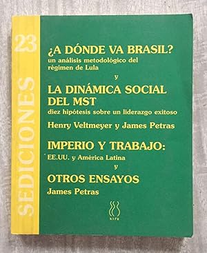 ¿A DÓNDE VA BRASIL? y LA DINÁMICA SOCIAL DEL MST. Imperio y trabajo: EE.UU. y América Latina y ot...