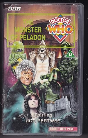 DOCTOR WHO: THE MONSTER OF PELADON(VHS VIDEO)