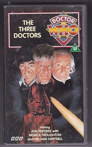 Immagine del venditore per DOCTOR WHO: THE THREE DOCTORS(VHS VIDEO) venduto da TARPAULIN BOOKS AND COMICS