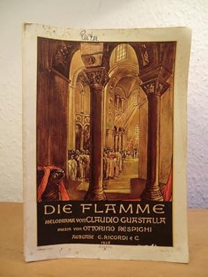Seller image for Die Flamme. Melodrama in drei Akten (nach dem Schauspiel "Die Hexe" von G. Wiers Jenssen). Deutsche bertragung von Julius Kapp for sale by Antiquariat Weber