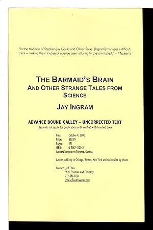 Seller image for THE BARMAID'S BRAIN and Other Strange Tales from Science. for sale by Bookfever, IOBA  (Volk & Iiams)