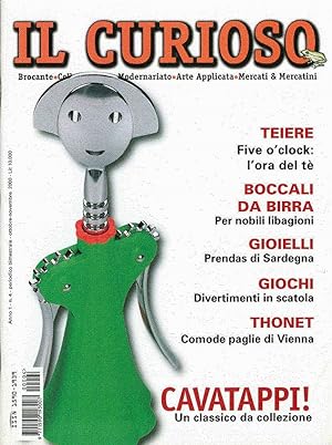 IL CURIOSO Brocantage - Modernariato - Arte Applicata - Mercati & Mercatini n. 4 ottobre-novembre...