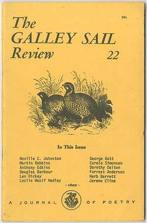 Immagine del venditore per The Galley Sail Review - 1970 (Volume VI, Number 2, Issue 22) venduto da Between the Covers-Rare Books, Inc. ABAA