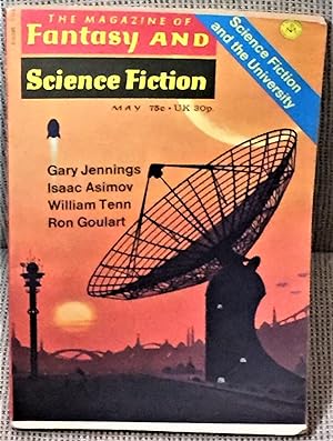 Seller image for The Magazine of Fantasy and Science Fiction May, 1972: Sooner or Later or Never Never; "Willie's Blues", A Passage in Italics for sale by My Book Heaven