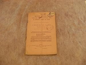 Immagine del venditore per MILITARY EDUCATION IN ENGLAND FROM A NATIONAL AND AN IMPERIAL POINT OF VIEW. venduto da Andrew Johnson Books