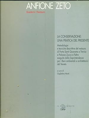 Bild des Verkufers fr La conservazione: una pratica del presente zum Verkauf von Librodifaccia