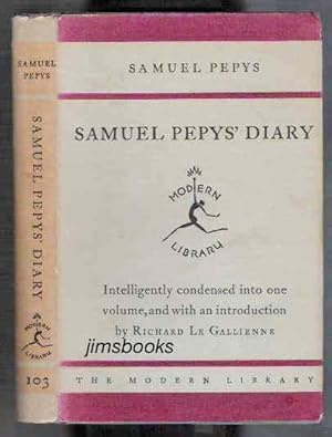 Samuel Pepys' Diary (Passages From The Diary Of Samuel Peyps)