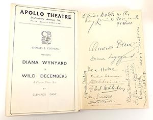 Image du vendeur pour Wild Decembers: a Play in Three Acts mis en vente par Adrian Harrington Ltd, PBFA, ABA, ILAB