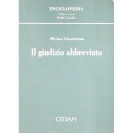Bild des Verkufers fr Il giudizio abbreviato zum Verkauf von Libreria Antiquaria Giulio Cesare di Daniele Corradi