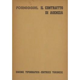 Seller image for Il contratto di agenzia for sale by Libreria Antiquaria Giulio Cesare di Daniele Corradi