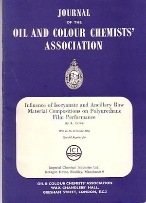 Influence of Isocyanate and Ancillary Raw Material Compositions on Polyurethane Film Performance ...