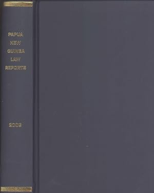 Seller image for Papua New Guinea Law Reports 2009: Cases Determined in the Supreme Court of Justice, and in the National Court of Justice for sale by Masalai Press