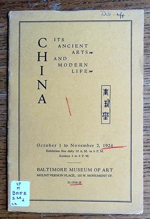 China: Its Ancient Arts and Modern Life