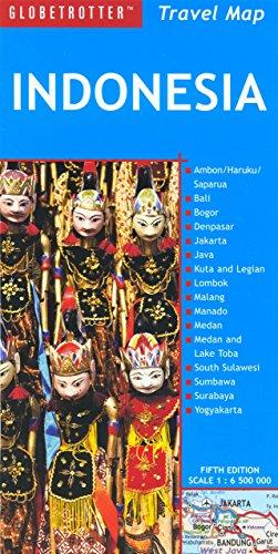 Imagen del vendedor de Indonesia Travel Map (Globetrotter Travel Map) a la venta por Bellwetherbooks