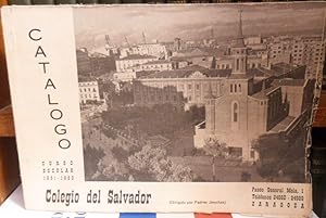 CATÁLOGO Curso escolar 1961-1962 COLEGIO DEL SALVADOR