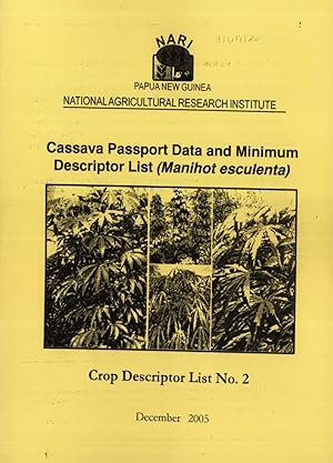 Image du vendeur pour Cassava Passport Data and Minimum Descriptor List (Manihot esculenta) (Crop Descriptor List, 2) mis en vente par Masalai Press