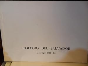 CATÁLOGO 1965-1966 COLEGIO DEL SALVADOR