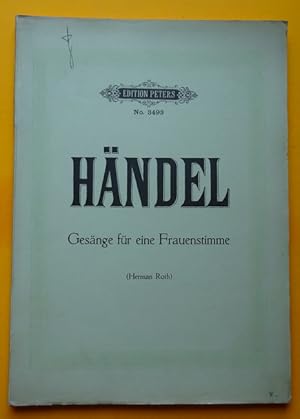 Dreissig Gesänge für eine Frauenstimme aus Opern und Oratorien (ausgew. und mit Klavierbegleitung...