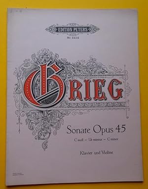 Sonate Op. 45, C moll, Ut mineur - C minor (Für Klavier und Violine)