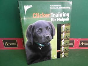 Clicker Training für Welpen.