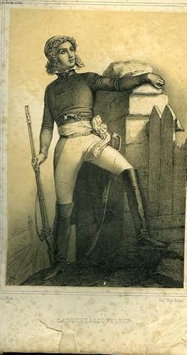 Image du vendeur pour 1 GRAVURE 19 EN NOIR ET BLANC - LAROCHE JACQUELEIN mis en vente par Le-Livre