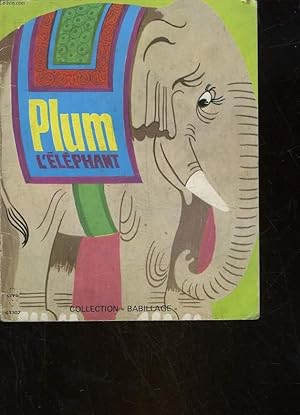 Image du vendeur pour PLUM L'ELEPHANT mis en vente par Le-Livre