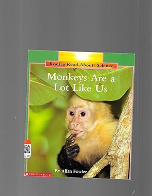 Seller image for Monkeys Are a Lot Like Us for sale by TuosistBook