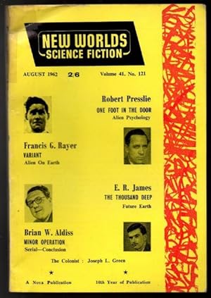Bild des Verkufers fr New Worlds Science Fiction No 121 Vol 41 August 1962 zum Verkauf von Raymond Tait