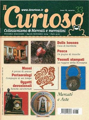 Il Curioso, Collezionismo - Mercati & Mercatini n. 33 agosto-settembre 2005