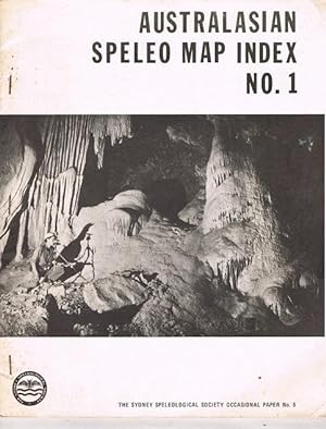 Seller image for Australasian Speleo Map Index No. 1 for sale by Heath Hill Books Etc.