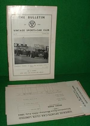 Seller image for THE BULLETIN OF THE VINTAGE SPORTS CAR CLUB No 82 Summer 1964 for sale by booksonlinebrighton
