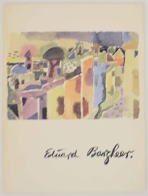 Immagine del venditore per Eduard Bargheer: Aquarelle 1946-1964. Ischia, Tunis, Agypten venduto da Jeff Hirsch Books, ABAA