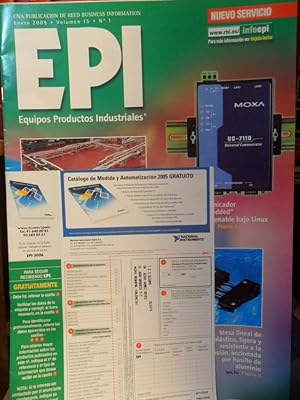 EPI Equipos Productos Industriales - Enero 2005 - volumen 15 nº 1