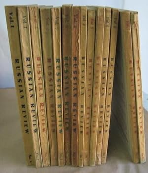 Seller image for The Russian Review: An American Journal Devoted To Russia Past and Present, Volumes 1-7 (1941-8) for sale by Atlantic Bookshop