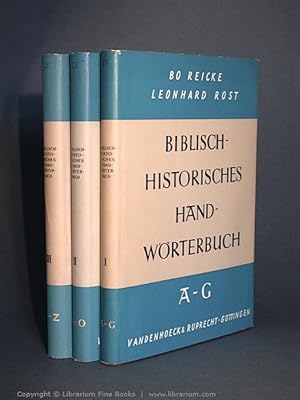 Biblisch-Historisches Handwörterbuch: Landeskunde, Geschichte, Religion, Kultur, Literatur. Volum...