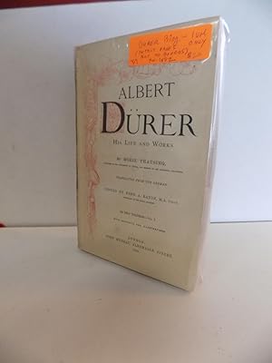 Immagine del venditore per Albert Durer, His Life and Loves, Vol. 1 (by Moriz Thausing) venduto da Old Book Surfer