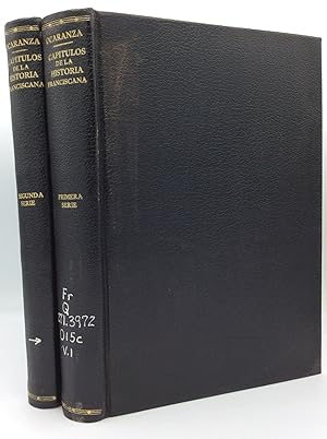 Imagen del vendedor de CAPITULOS DE LA HISTORIA FRANCISCANA, Volumes I-II a la venta por Kubik Fine Books Ltd., ABAA