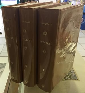 Théatre de Shakespeare en 3 volumes