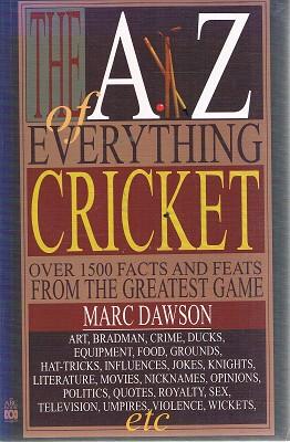 Image du vendeur pour The A-Z Of Everything Cricket mis en vente par Marlowes Books and Music