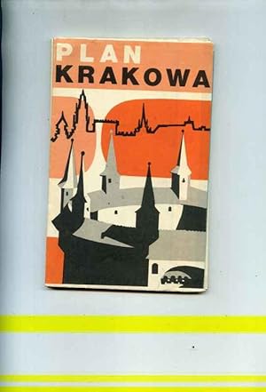 Plan Krakowa ( Stadtplan von Krakau )