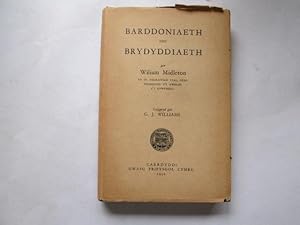 Image du vendeur pour Barddoniaeth Neu Brydyddiaeth mis en vente par Goldstone Rare Books