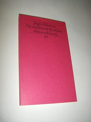 Immagine del venditore per Die nachholende Revolution. Klassische Politische Schriften VII venduto da Versandantiquariat Rainer Kocherscheidt