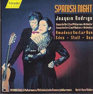 Spanish Night. Joaquin Rodrigo : Konzerte für 1, 2 und 4 Gitarren & Orchester - Concert for 1, 2 ...