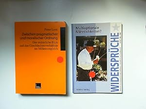 Bild des Verkufers fr 1 Buch und 1 Zugabe: 1.Zwischen pragmatischer und moralischer Ordnung : der mnnliche Blick auf das Geschlechterverhltnis im Milieuvergleich. ZUGABE: Widersprche - Zeitschrift fr sozialistische Politik im Bildungs-, Gesundheits- und Sozialbereich, Heft 67; Marz 1998. Multioptionale Mnnlichkeiten ? zum Verkauf von Antiquariat Kelifer